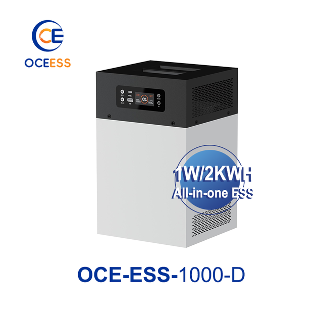 LCD డిస్ప్లేతో OCE-ESS-1000W-D 1000W/2kWh