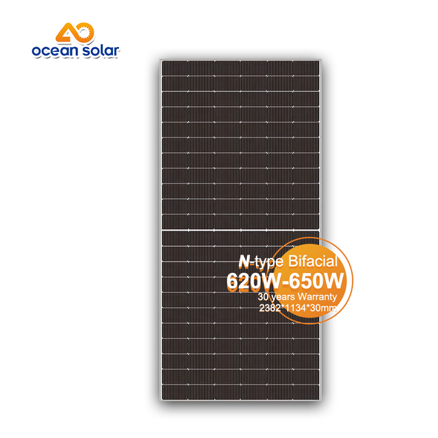 G12R Mono 620W-650W-Bifacial ဆိုလာပြား